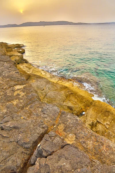 Coucher de soleil à Bugibba — Photo